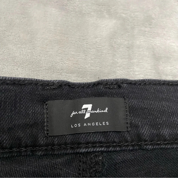 New! 7 For All Mankind Women's Monroe Cutoffs Shorts in Cosmic Ashbury 21017 - Picture 6 of 11